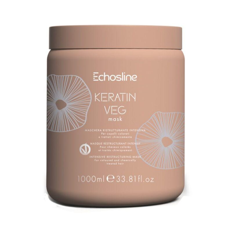 ECHOSLINE KERATIN  VEG MASK 1000ML