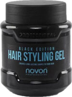 NOVON HAIR STYLING GEL BLACK EDITION 700 ML