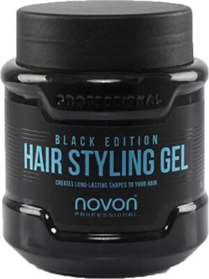 NOVON HAIR STYLING GEL BLACK EDITION 700 ML