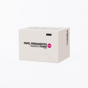 PAPEL PERMANENTES 75X50 MM 100UNDS