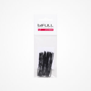 INVISIBLE HAIR PINS 55MM BLACK · 20 PCS