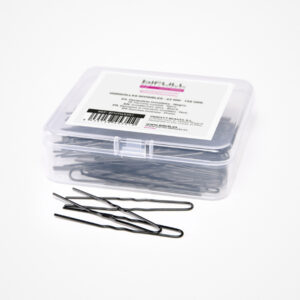 INVISIBLE HAIR PINS 62MM BLACK · 150 PCS